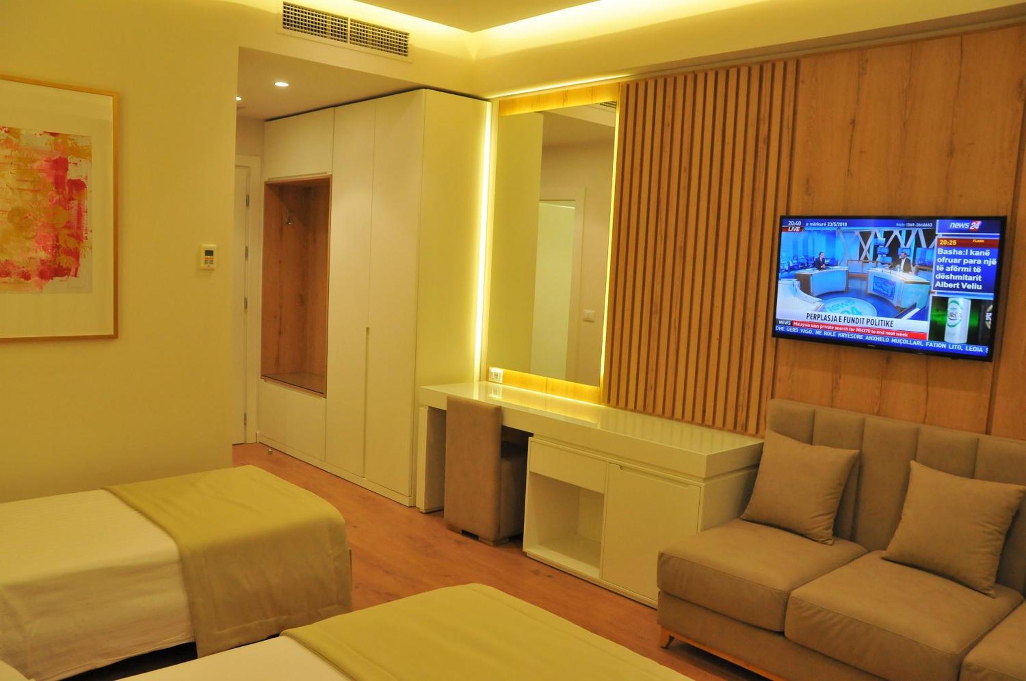 Paradise Beach Hotel Radhimë 部屋 写真